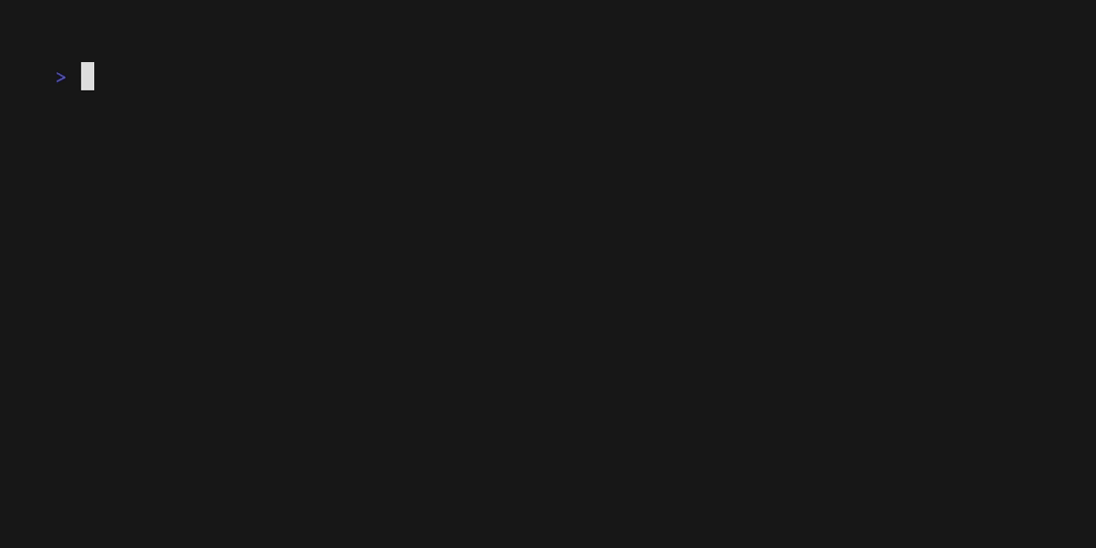 Animated demonstration of the Aria REPL running in a terminal
